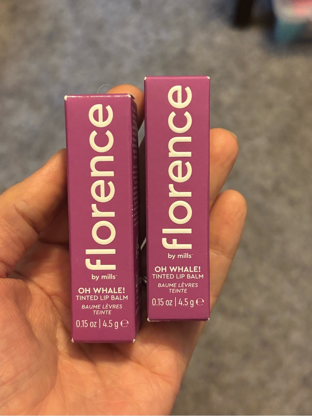 Florence by Mills Oh Whale! Tinted Lip Balm — Pink